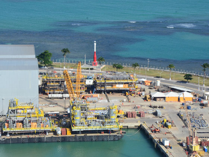 Estaleiro em Angra dos Reis vai receber módulos para construção de plataforma de petróleo